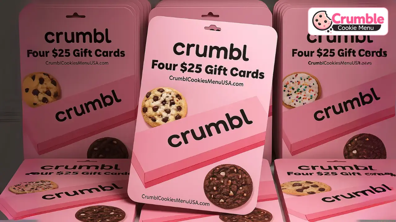 Crumbl Cookies Gift Cards Perfect Gifts for Cookie Lovers