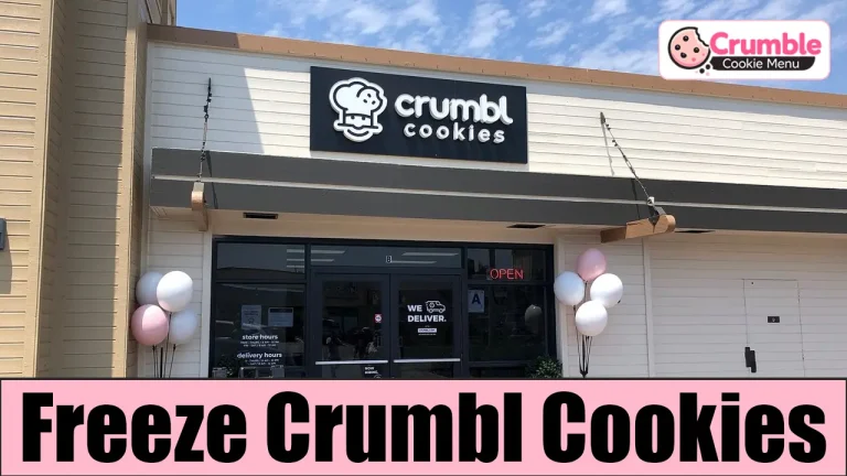 Freeze Crumbl Cookies
