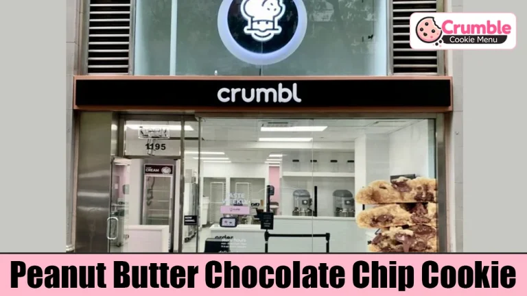 Peanut Butter Chocolate Chip Cookie