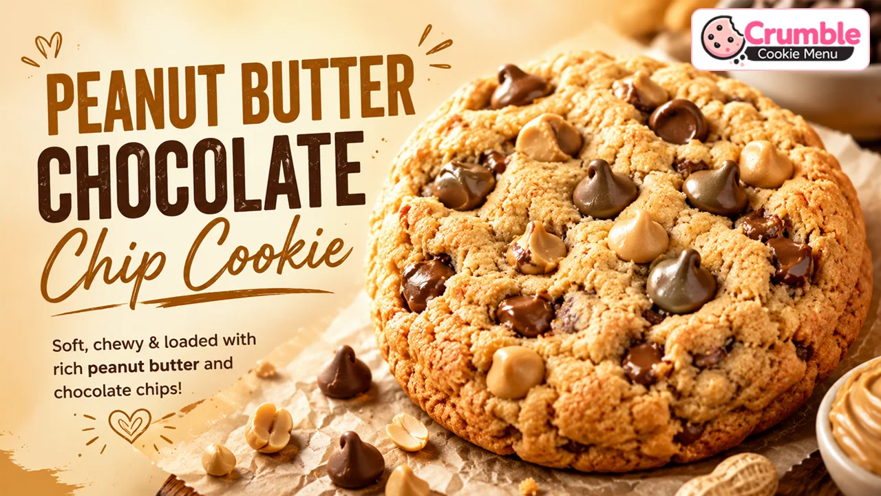 Peanut Butter Chocolate Chip Cookie Menu